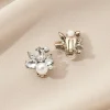 Bordeaux Studs (Clip-Ons)
