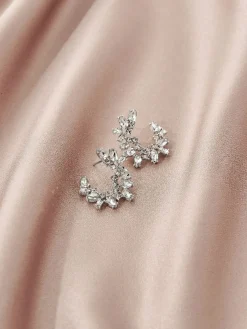 Lupe Crescent Studs