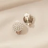 Pearl Pave Studs (Clip-Ons)